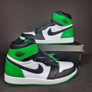 Jordan 1 Retro High OG "Lucky Green" Size 12 Basketball Shoes
